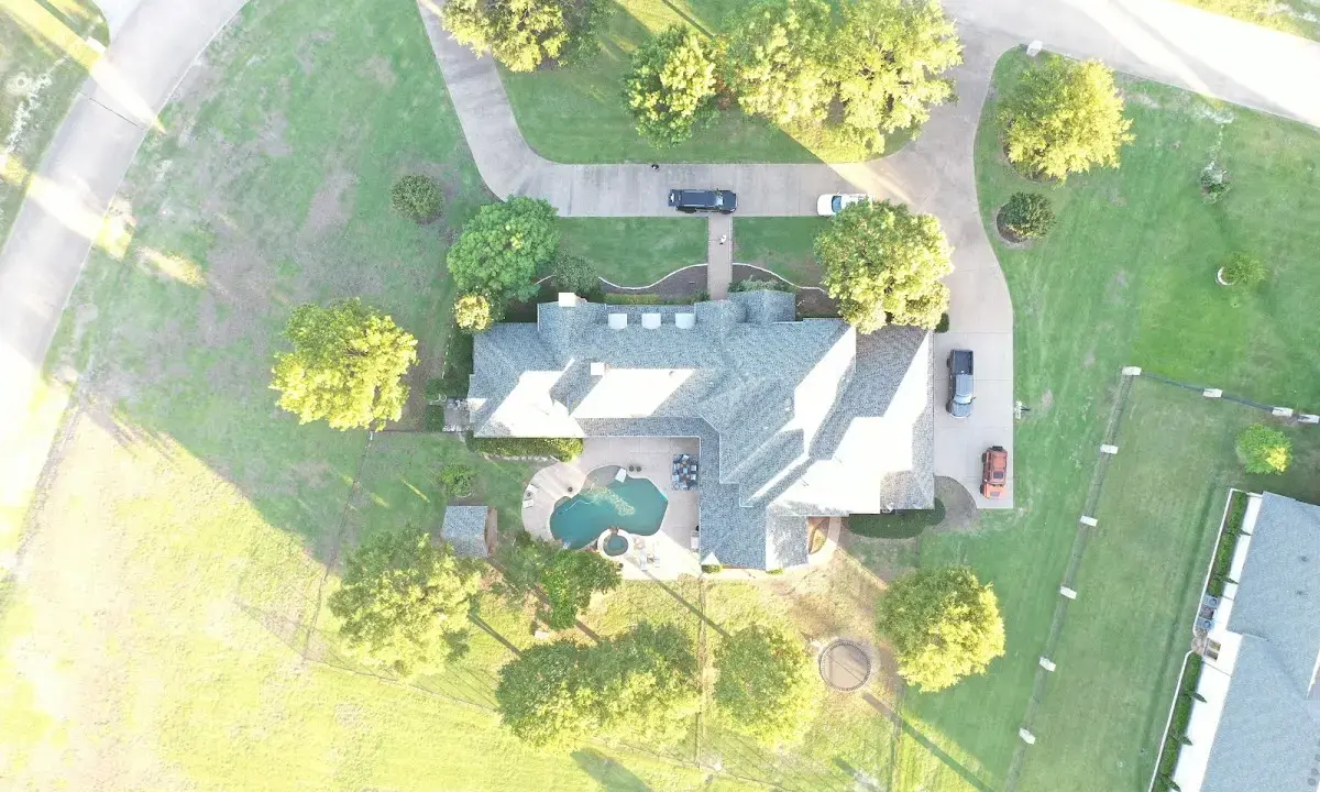 New shingle roof installation on a home in Erlanger